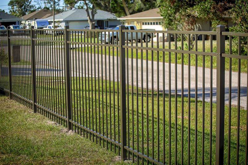 Security Fence Installation detail